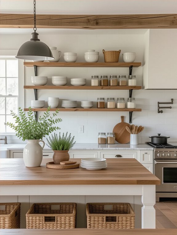 airy personalized kitchen display