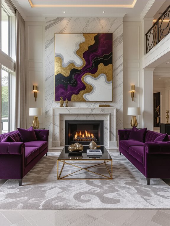 art as focal point