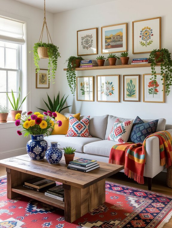artistic colorful diy projects