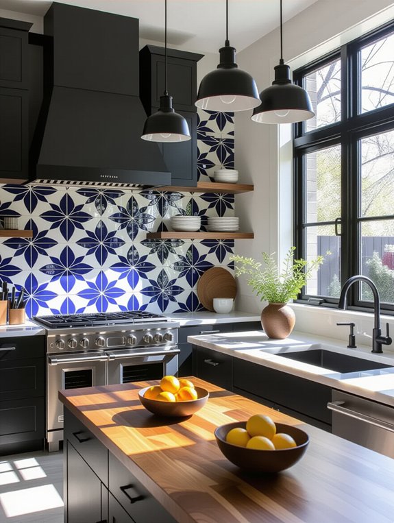 bold colorful tile designs