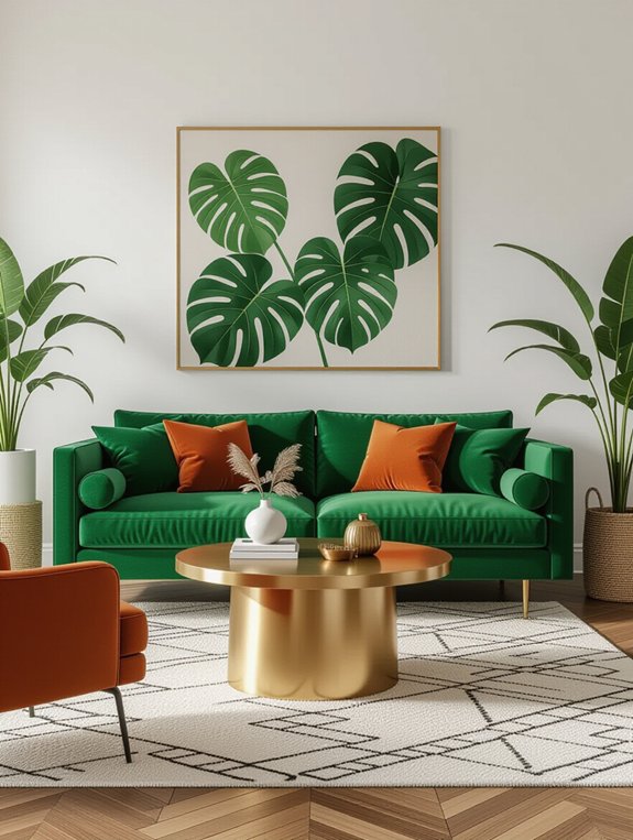 bold furniture enhances design
