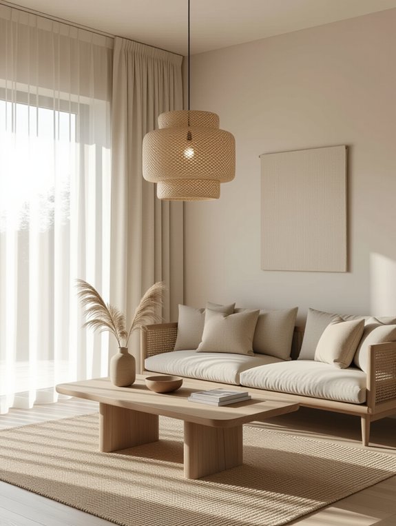 bold lighting enhances serenity