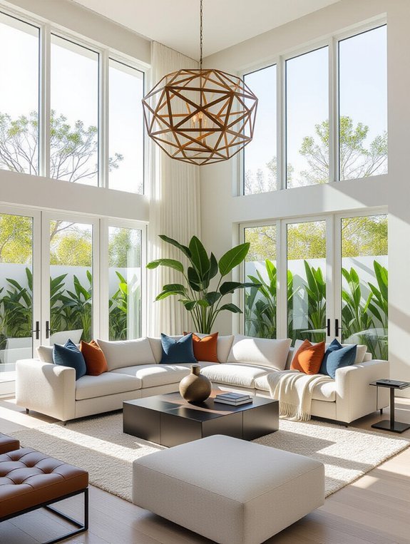 bold lighting for ambiance