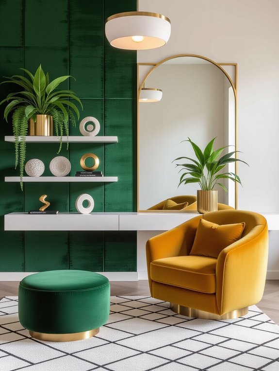 bold statement wall design