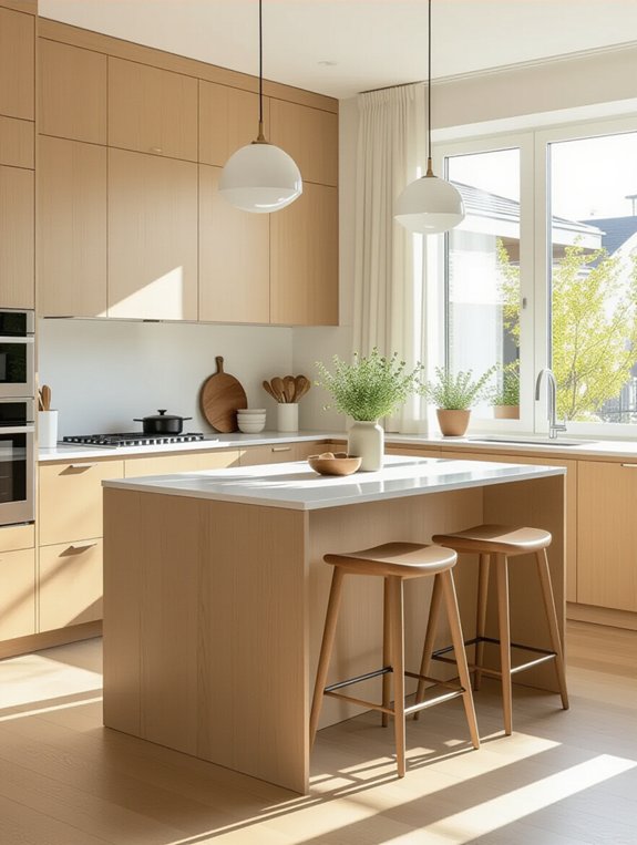 brighten small kitchen spaces