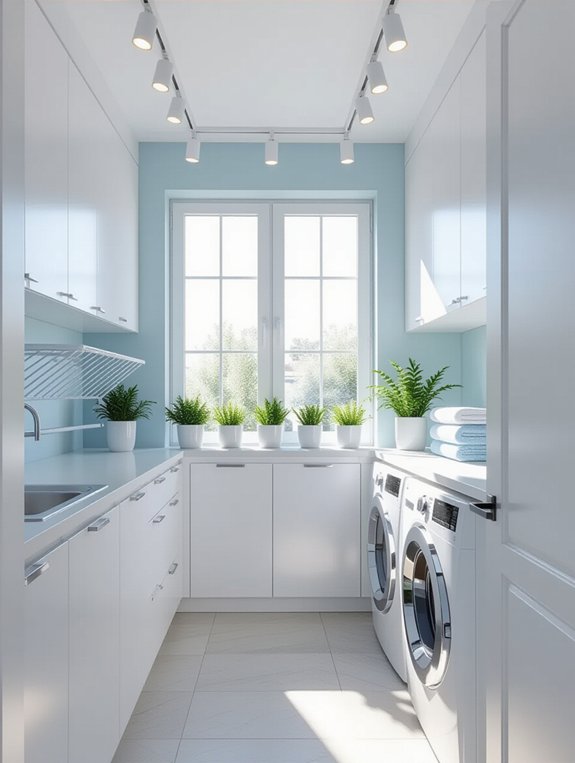 brighten your laundry room
