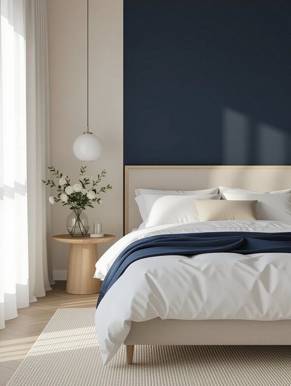 calm color combinations for bedrooms