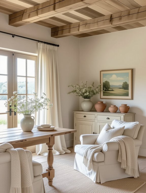 calm rustic charm retreat