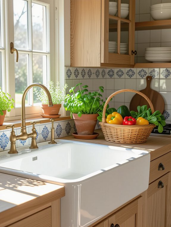 charming spacious durable sinks