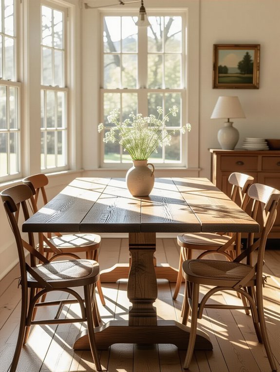 charming sustainable dining centerpiece