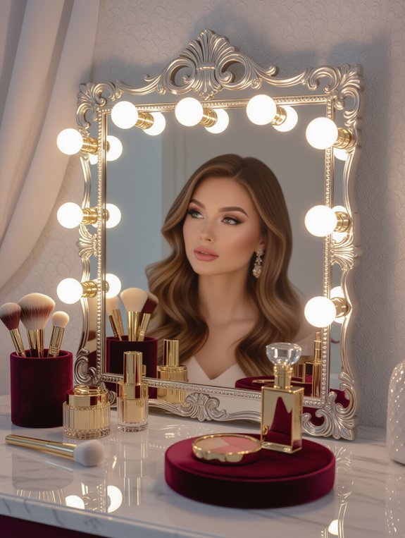 chic sanctuary vanity mirror