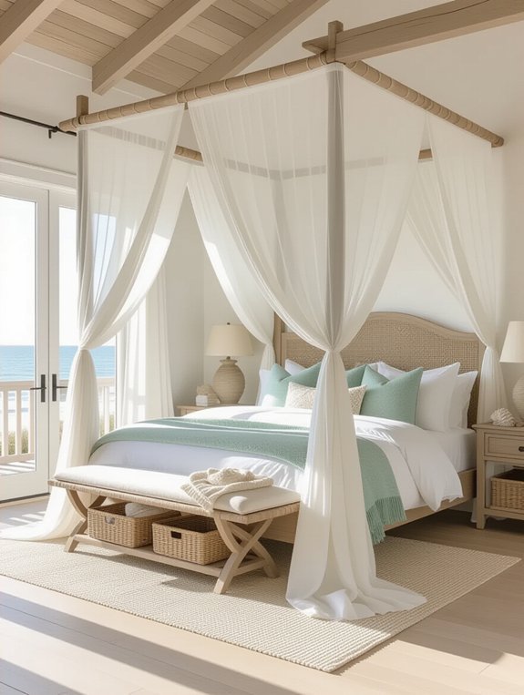 coastal bedroom design elements