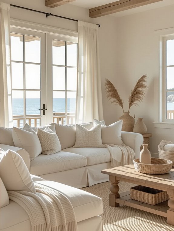 coastal colors and materials