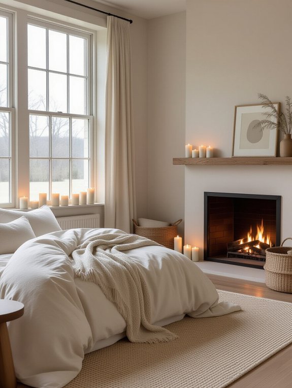 cozy ambiance with candles