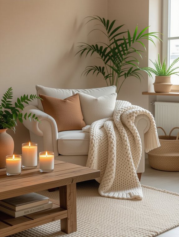 cozy aromas create relaxation