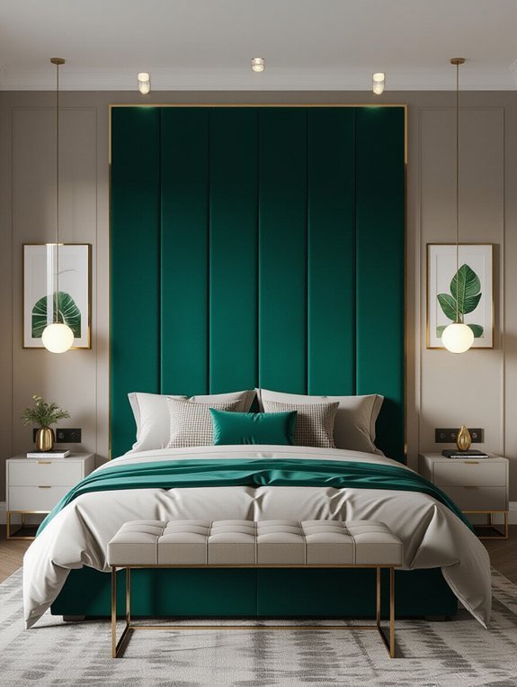 cozy fabric upholstered walls