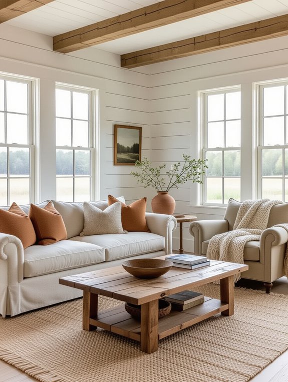 cozy farmhouse seating essentials