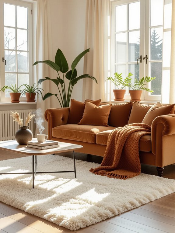 cozy plush rug selection