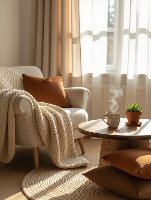 cozy seating for relaxation