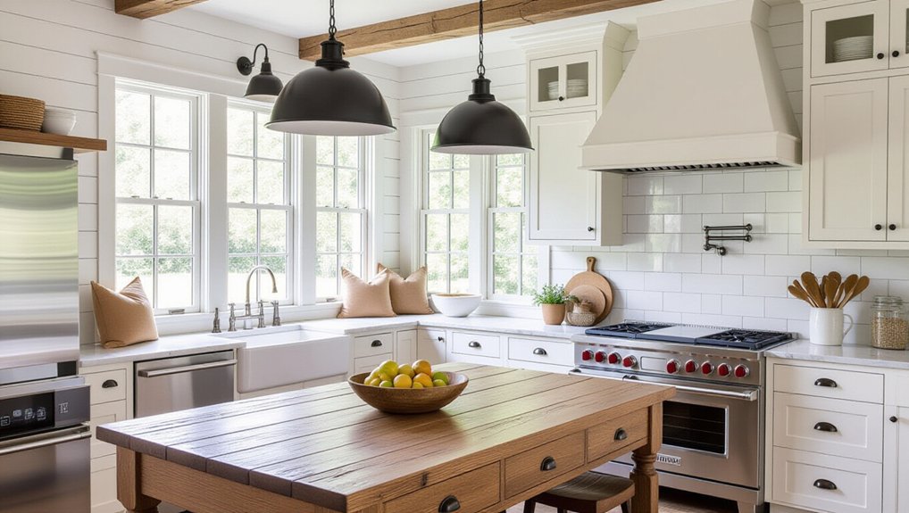 cozy timeless farmhouse kitchens
