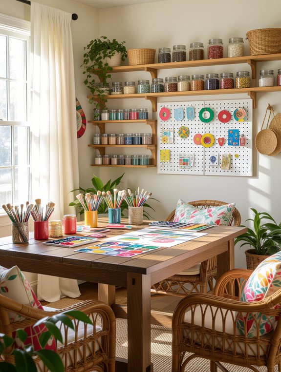 crafting zone organization tips