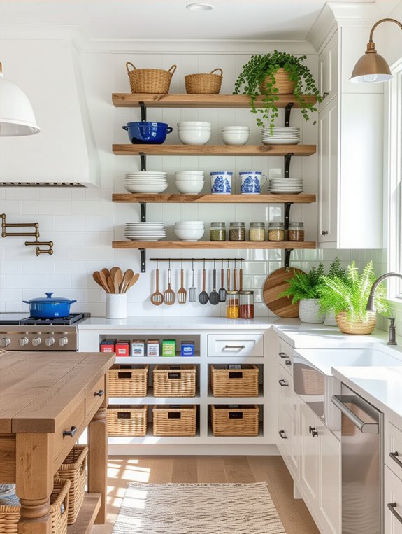 creative kitchen organization tips