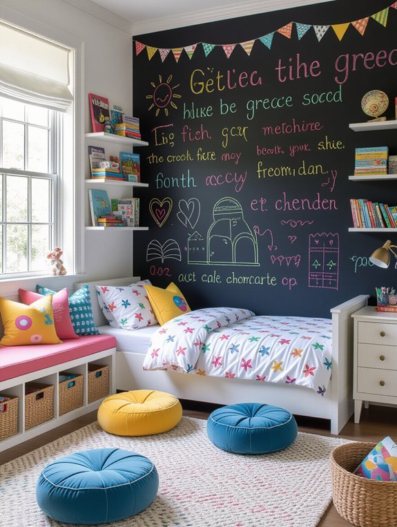 creative learning space wall