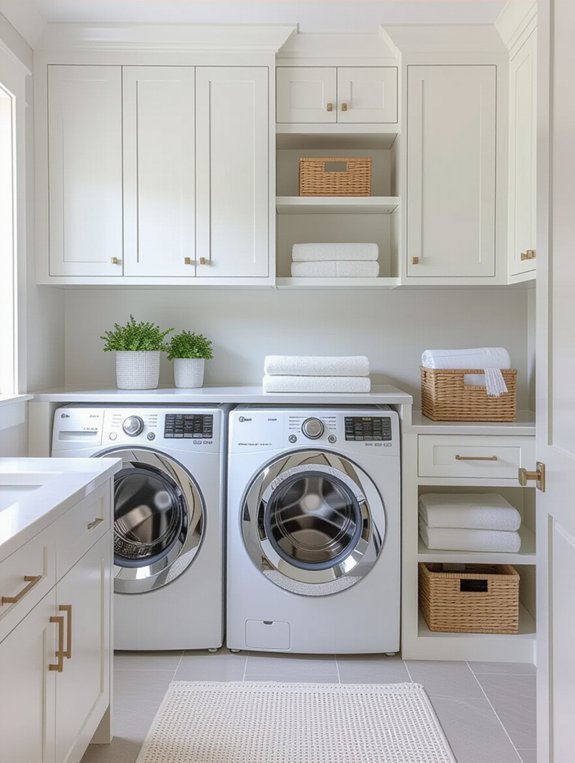 custom cabinets enhance organization