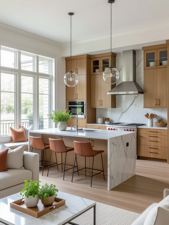 define cooking and entertaining zones