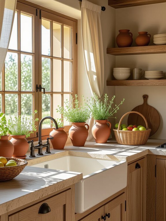durable rustic kitchen countertops