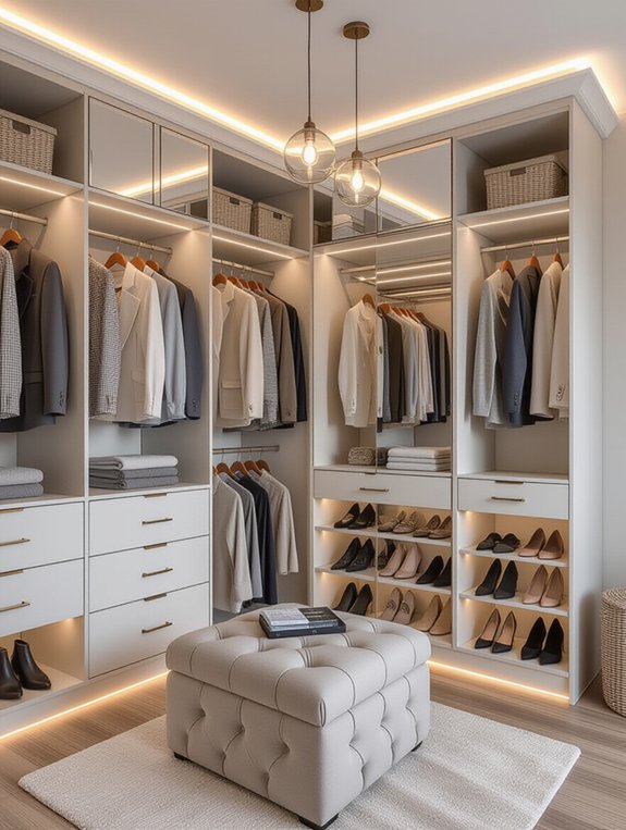 effective closet lighting solutions