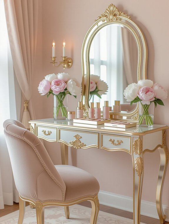elegant vanity mirror enhancement