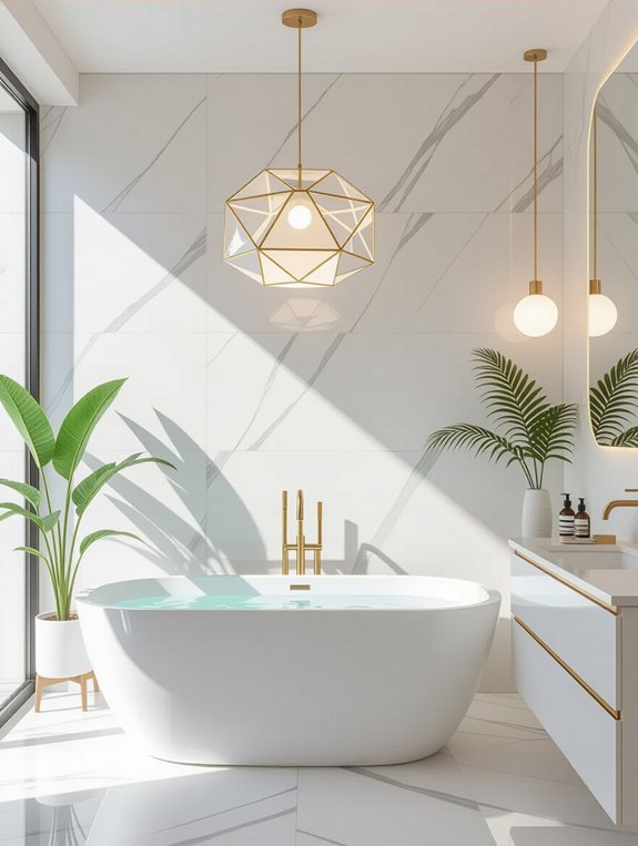 enhance ambiance with lighting