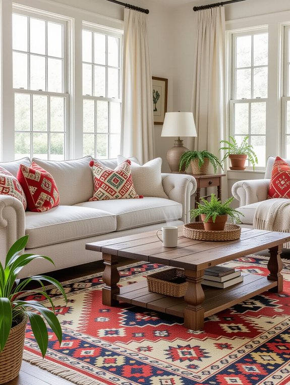 enhance comfort with rugs