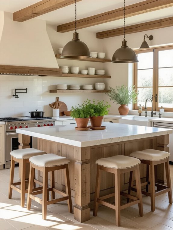 enhance kitchen with islands