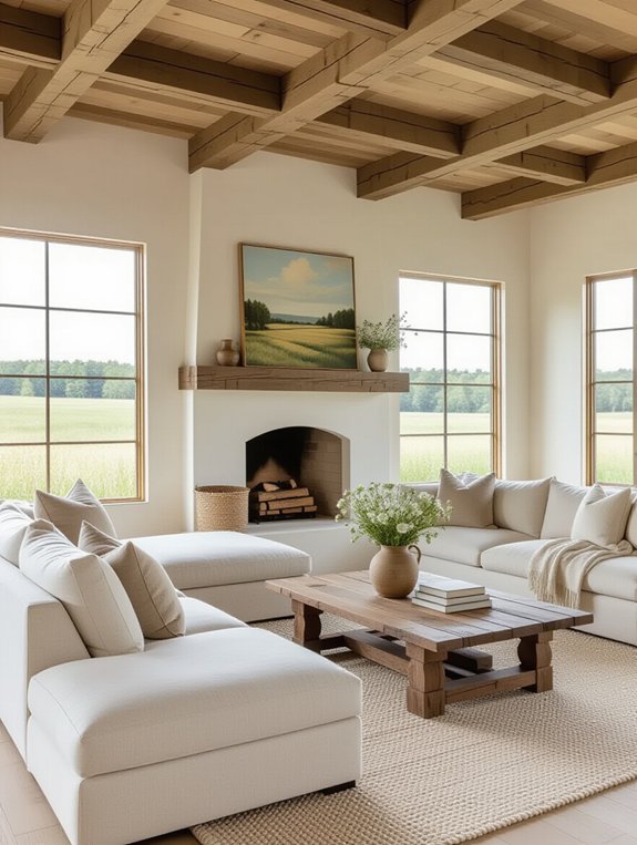 farm inspired artwork enhances warmth