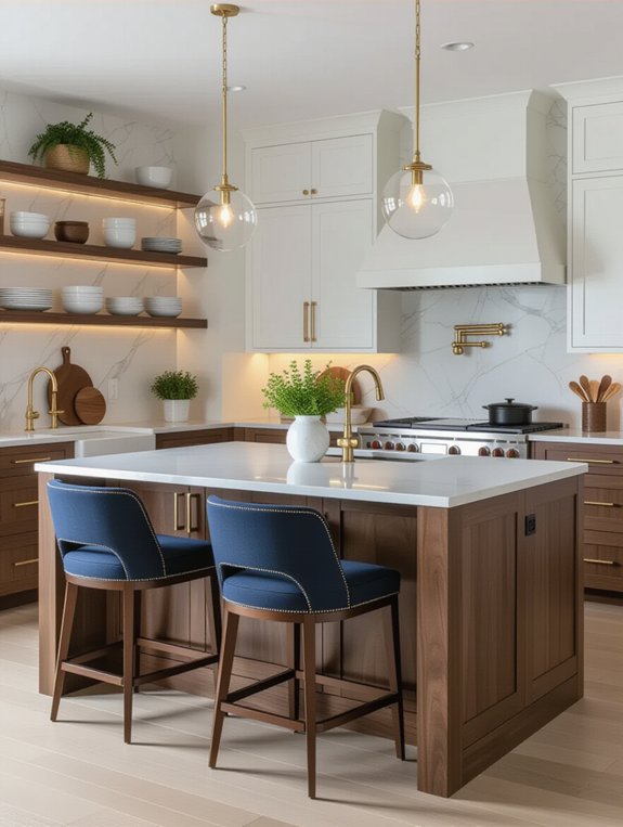 functional and stylish kitchen island