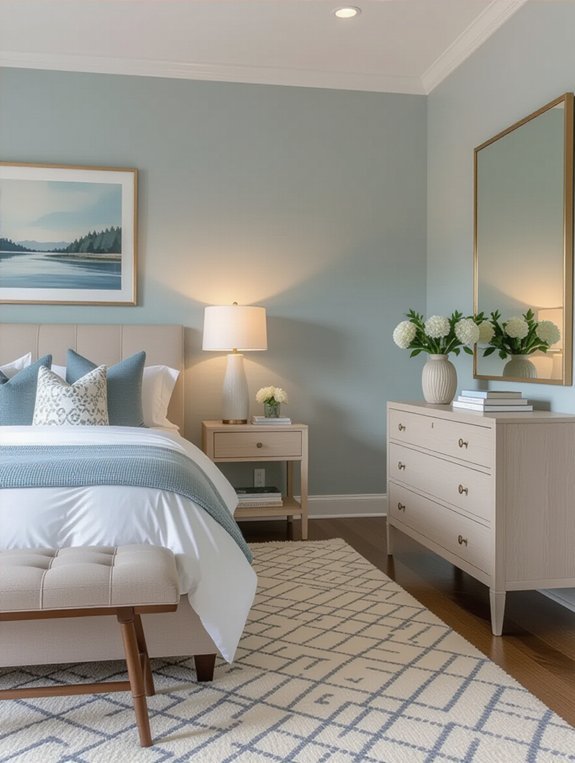 furniture layout for spaciousness