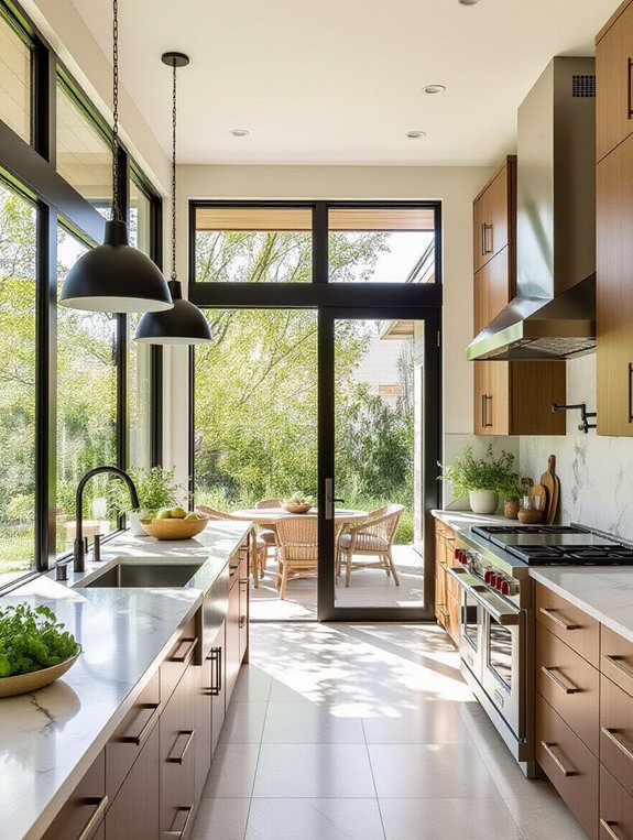 indoor outdoor living connection
