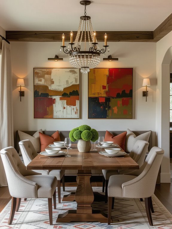 inspiring wall art arrangement