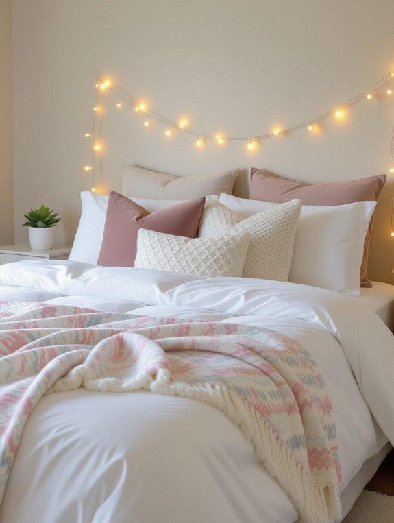 layered bedding for comfort