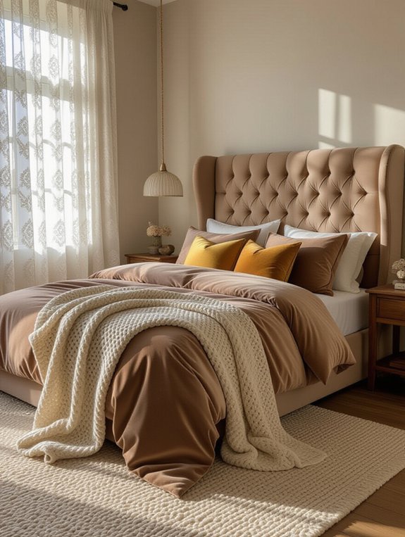 layered textures for comfort