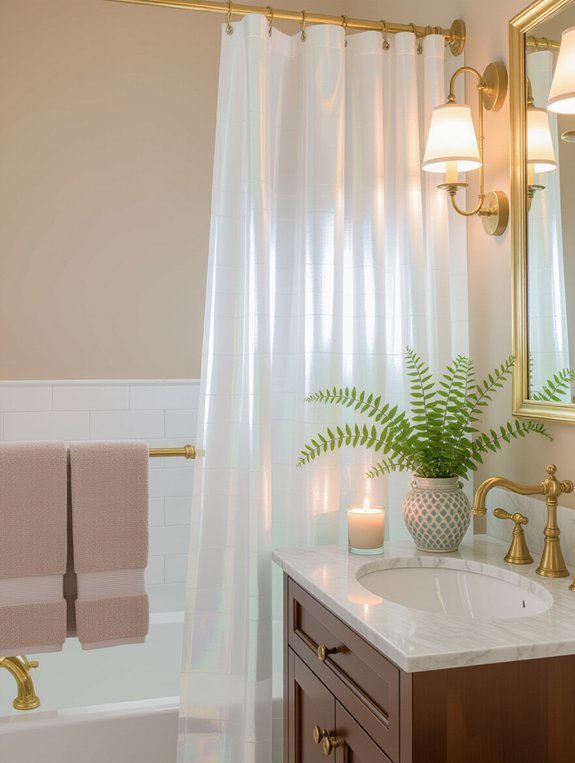 luxurious textiles for bathrooms