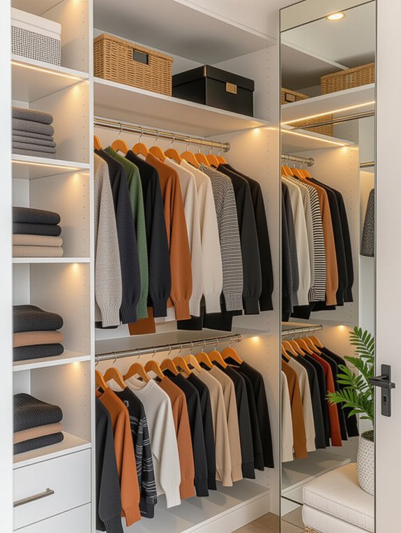 maximize closet space effectively