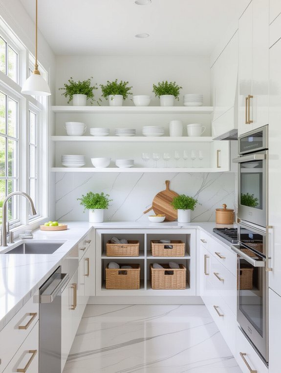 maximize kitchen vertical space