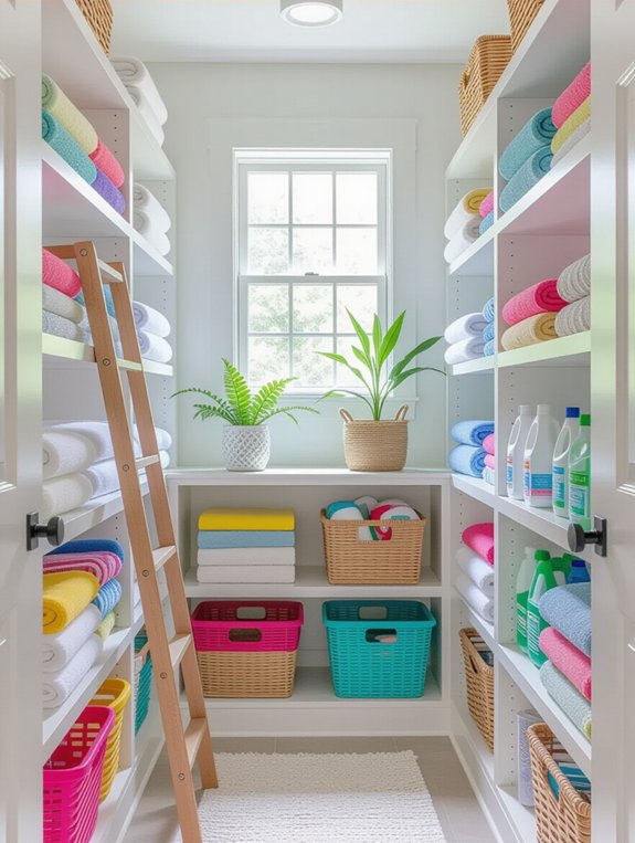 maximize laundry room storage