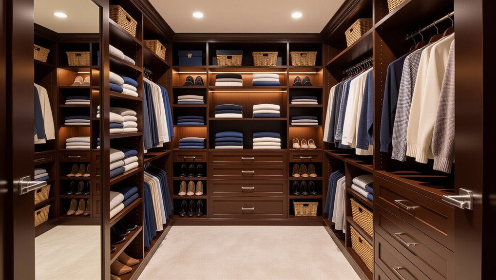 maximize small closet storage