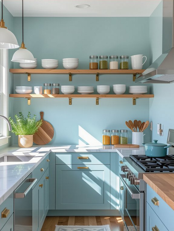 maximize small kitchen space