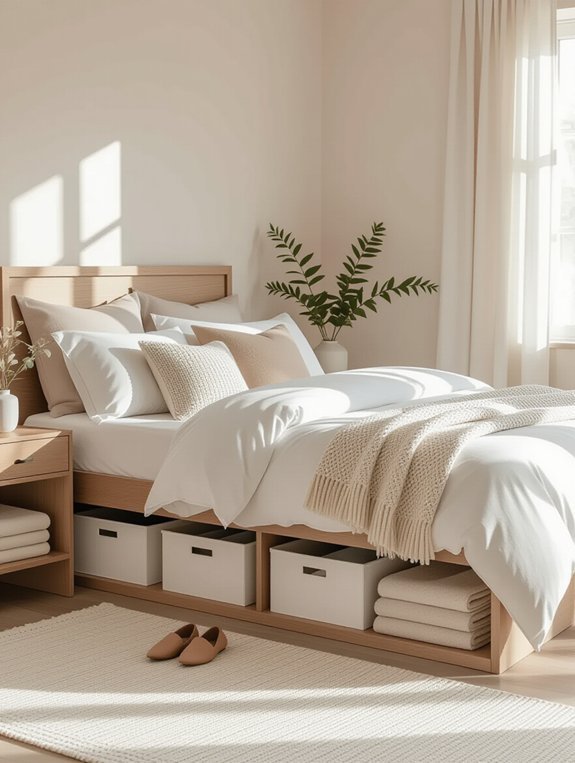 maximize space with storage