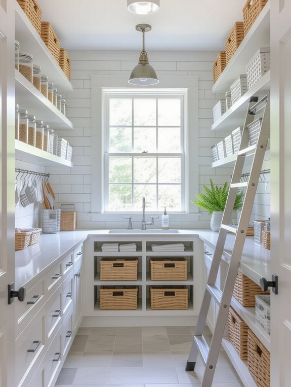 maximize utility room storage